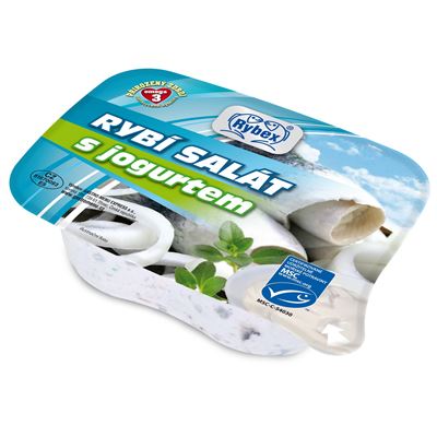 Salát rybí s jogurtem chlaz. 3 x 135 g