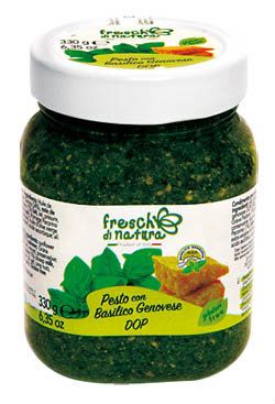 Pesto Con Basilico Genovese s česnekem chlaz. 330 g