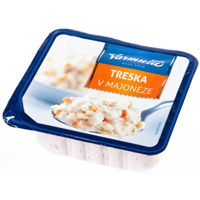 Varmuža Treska v majonéze chlaz. 150 g
