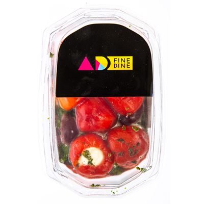 AD FINE DINE Papričky plněné sýrem (pevný podíl 120 g) chlaz. 140 g