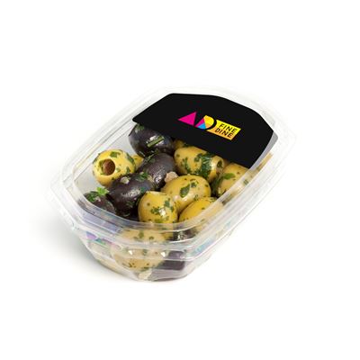AD FINE DINE Olivy zelené a černé bez pecek chlaz. 150 g