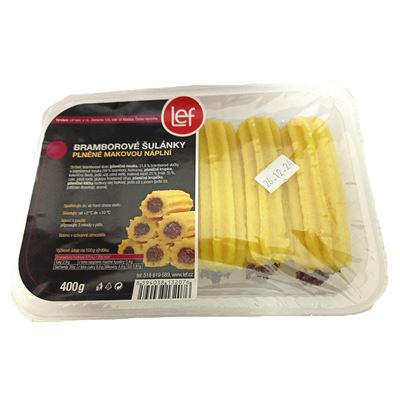 Lef Bramborové šulánky plněné mákem chlaz. 400 g