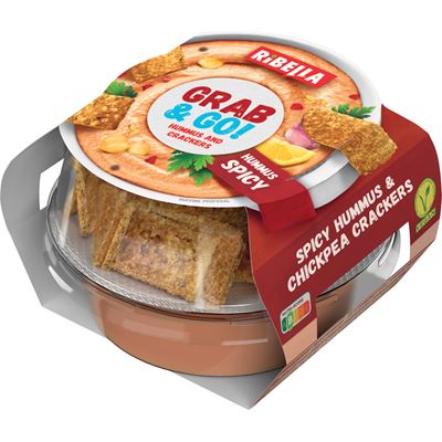 Ribella Grab & Go Hummus Spicy 130 g