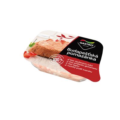 GASTRO MENU Budapešťská pomazánka chlaz. 3 x 120 g