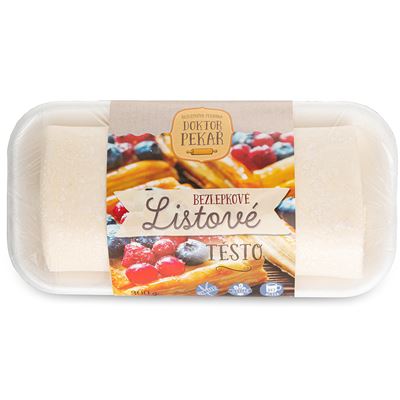 Listové těsto bezlepkové chlaz. 300 g