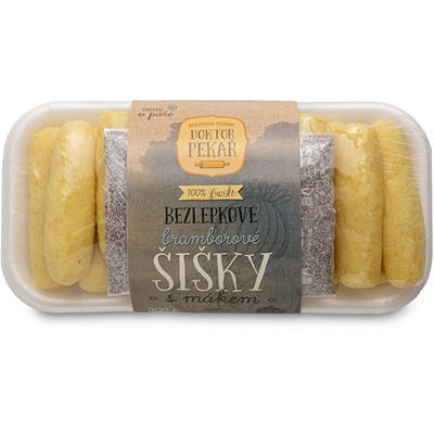 Šišky bramborové s mákem bezlepkové chlaz. 300 g
