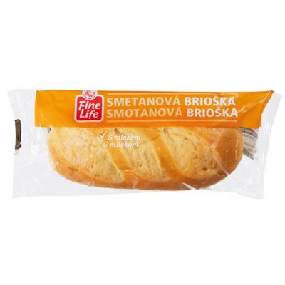Fine Life Briošky smetanové s čokoládou 8 x 35 g