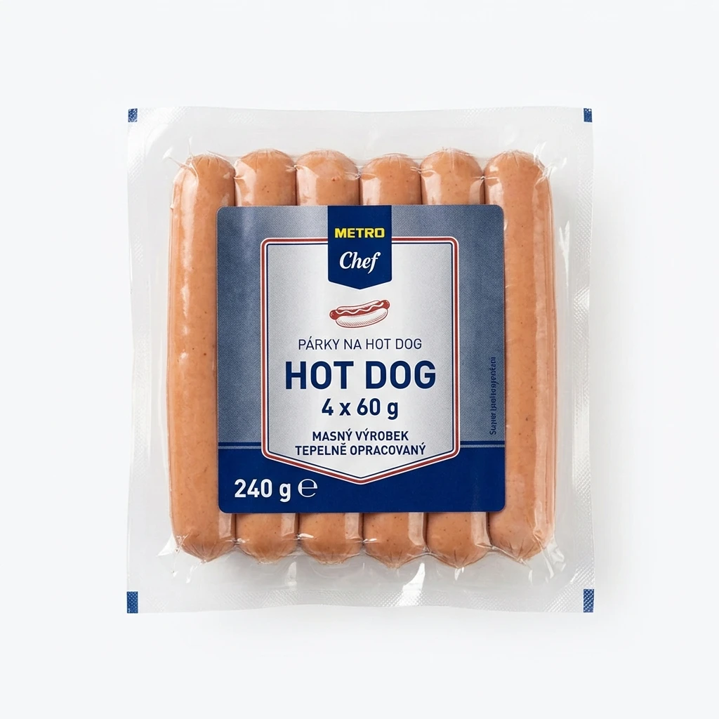 METRO Chef Hot Dog 4 x 60 g