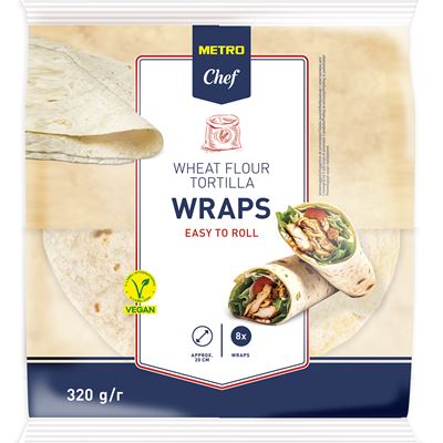 METRO Chef Tortilla 20 cm 8 x 40 g