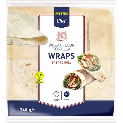 METRO Chef Tortilla 25 cm 12 x 61,7 g