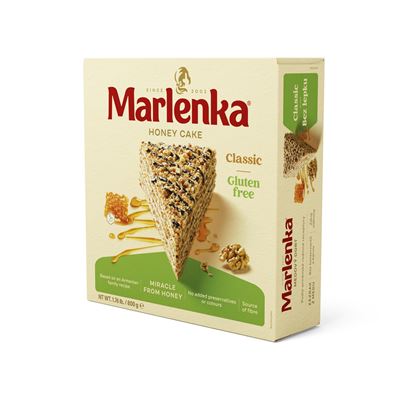 MARLENKA Medový dort bezlepkový chlaz. 800 g