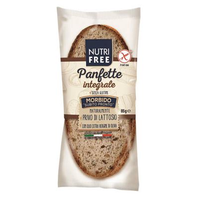 NUTRIFREE Chléb celozrnný bezlepkový balený krájený 2 x 42,5 g