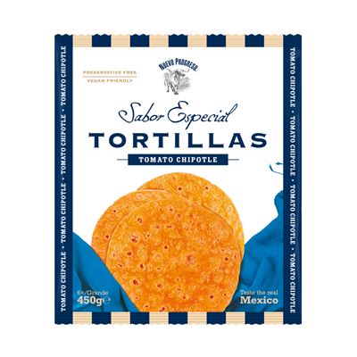 NUEVO PROGRESO Tortilla tomato/rajče 10" 6 x 75 g