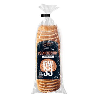 Kváskový tousťáček pšeničnožitný 400 g