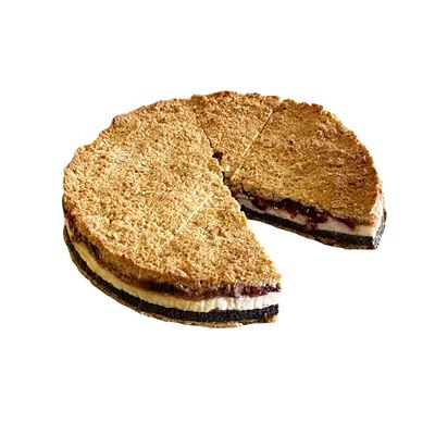 Koláč tvarohový švestka mák 450 g