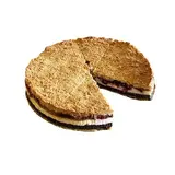 Koláč tvarohový švestka mák 450 g