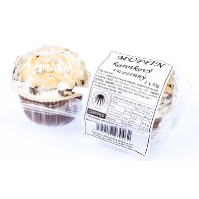 Muffin karotka 2 x 90 g