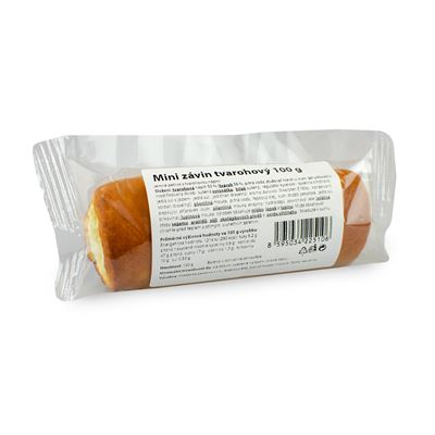 HRADECKÁ PEKÁRNA Závin tvarohový 100 g