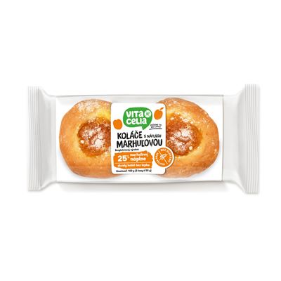 Koláče bezlepkový meruňka 2 x 50 g