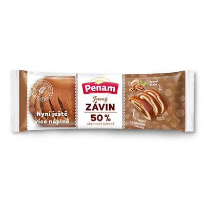 Závin s náplní ořech 400 g