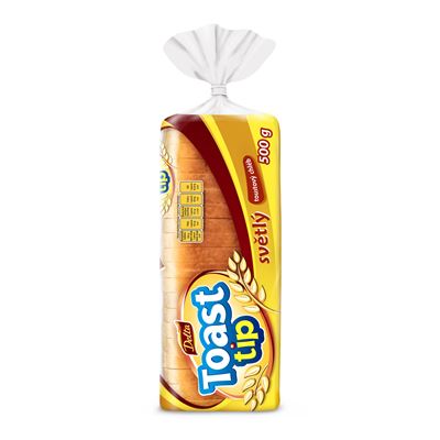 Toast Tip Chléb světlý balený krájený 500 g