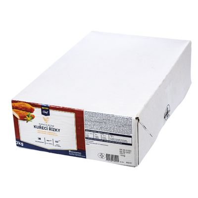 METRO Chef Řízky kuřecí prsní obalované mraž. 3 kg