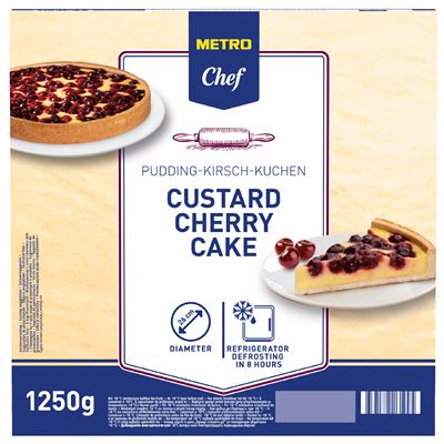 METRO Chef Pudinkový třešňový koláč 1250 g