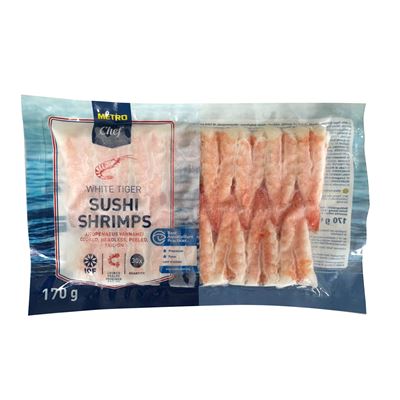 METRO Chef Krevety Sushi Ebi 3L 30 ks mraž. 170 g
