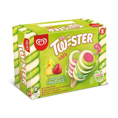 Algida Twister mini mraž. 8 x 50 ml