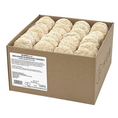 PAJERO Olomoucké tvarůžky obalované mraž. 3 kg