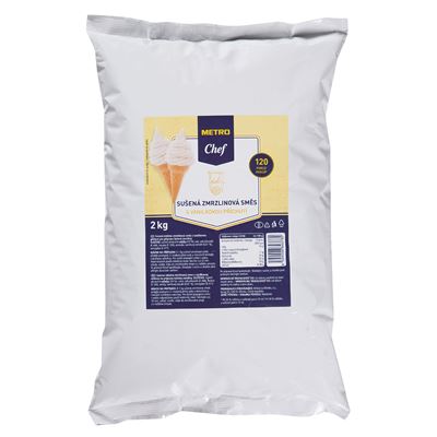 METRO Chef Zmrzlinová směs vanilková příchuť 2 kg