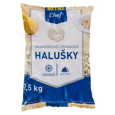 METRO Chef Halušky bramborové mraž. 2,5 kg
