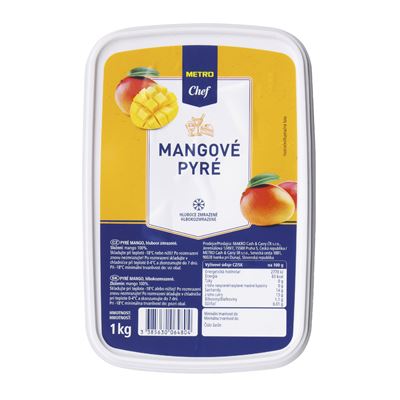 METRO Chef Pyré ovocné mango mraž. 1 kg