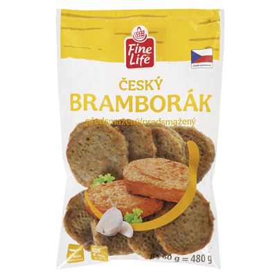 Fine Life Český bramborák mraž. 8 x 60 g