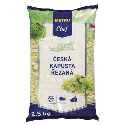 METRO Chef Kapusta česká řezaná mraž. 2,5 kg