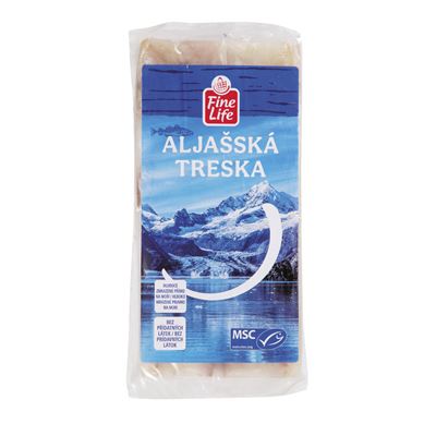 Fine Life Treska aljašská filé mraž. 2 x 400 g
