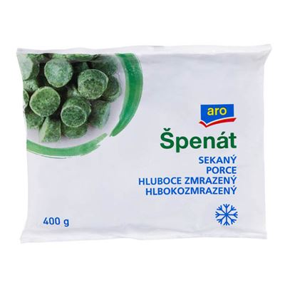 aro Špenát sekaný mraž. 6 x 400 g