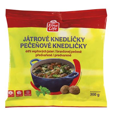 Fine Life Knedlíčky játrové mraž. 300 g