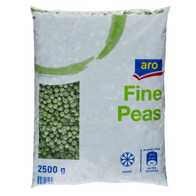 aro Hrášek jemný mraž. 2,5 kg
