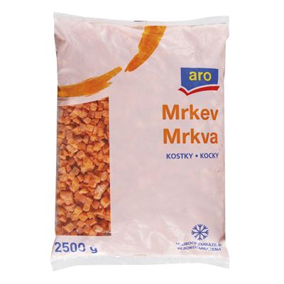 aro Mrkev kostka mraž. 2,5 kg