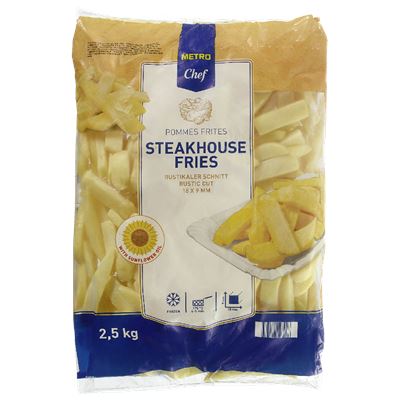 METRO Chef Steakhouse hranolky mraž. 2,5 kg