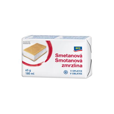 aro Zmrzlina smetanová v oplatce mraž. 10 x 180 ml
