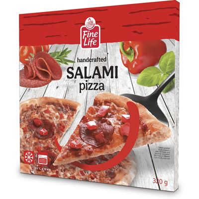 Fine Life Pizza salámová mraž. 320 g