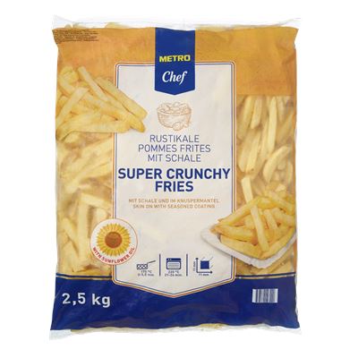 METRO Chef Hranolky Super Crunchy 11 x 11 mm mraž. 2,5 kg
