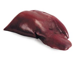 Vepřová játra mraž. 10 kg karton