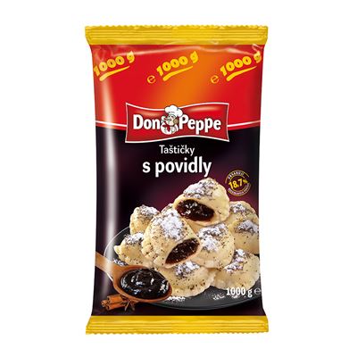 DON PEPPE Taštičky s povidly mraž. 1 kg