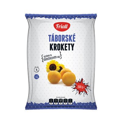 Friall Táborské krokety mraž. 4 x 2,5 kg