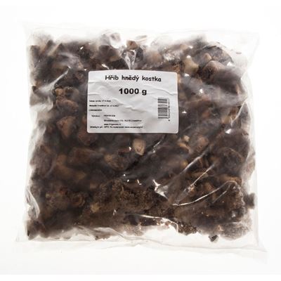 Hřib hnědý kostky mraž. 1 kg