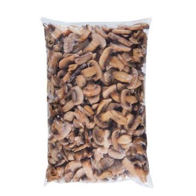 Žampiony plátky mraž. 2,5 kg