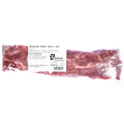 Divočák hřbet bez kosti mraž. váž. cca 1,9 kg